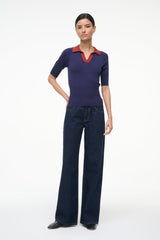 GENE TOP NAVY SANGRIA