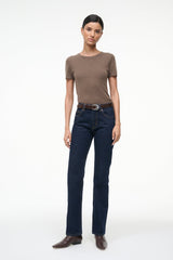 EASY CASHMERE TEE TRUFFLE