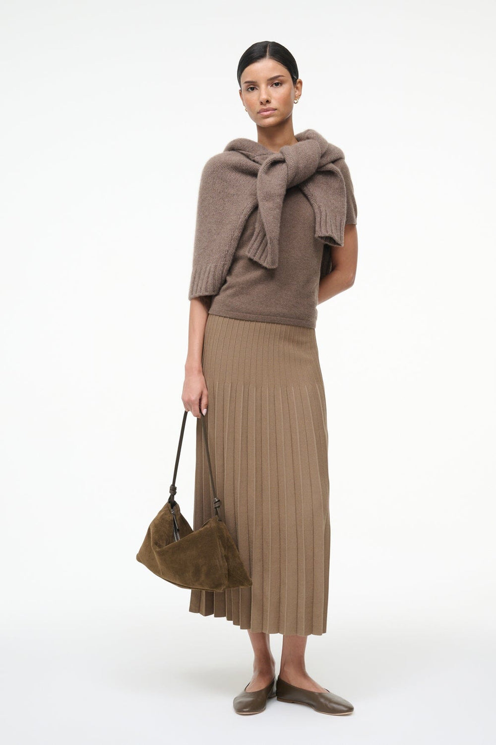 LENA SKIRT TAUPE