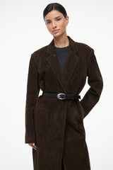 SABINE SUEDE JACKET ESPRESSO