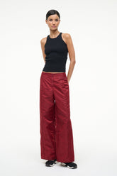 ACTION PANT DEEP RED