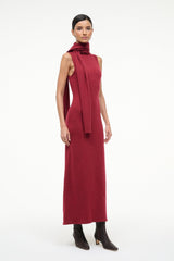 CANAL MIDI DRESS SANGRIA