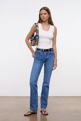 TEDDY STRAIGHT JEAN VINTAGE WASH