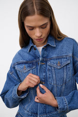 GLEN DENIM JACKET VINTAGE WASH