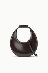MINI MOON BAG ESPRESSO LEATHER