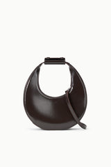 MINI MOON BAG ESPRESSO LEATHER