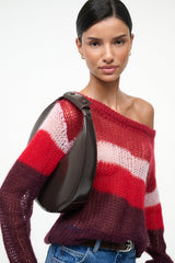 MOON TOTE BAG ESPRESSO LEATHER