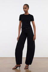 JACKSON BARREL JEAN BLACK