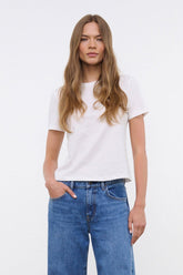 CREW NECK T SHIRT WHITE