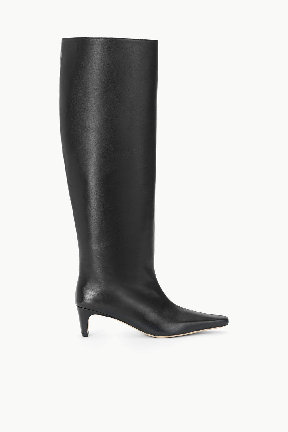 WIDE SHAFT WALLY BOOT BLACK