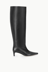 WIDE SHAFT WALLY BOOT BLACK