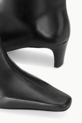 WIDE SHAFT WALLY BOOT BLACK