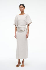 AMELIE LINEN DRESS NATURAL