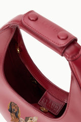 CUSTOM MINI MOON BAG BLACK