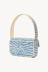 TOMMY BEADED BAG LIGHT BLUE CREAM