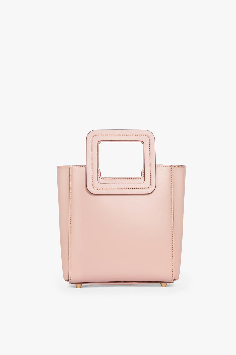 MINI SHIRLEY LEATHER BAG BLUSH