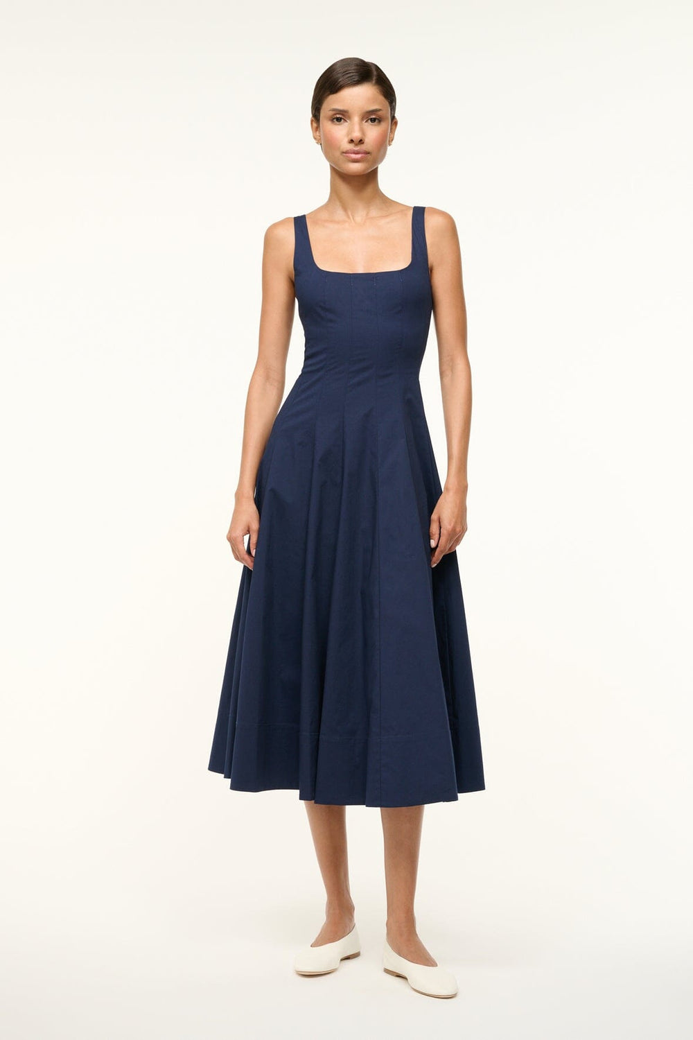 WELLS DRESS Navy