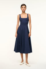 WELLS DRESS Navy