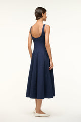 WELLS DRESS Navy