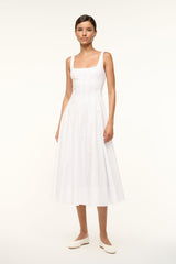 WELLS DRESS WHITE