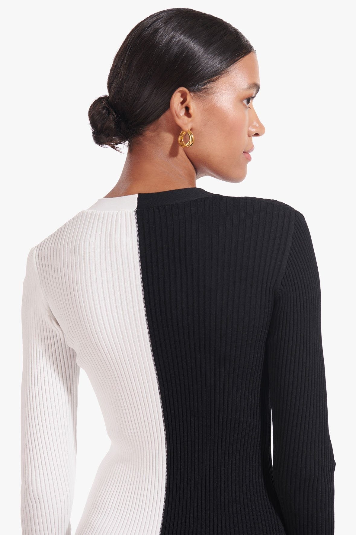 SHOKO SWEATER BLACK WHITE