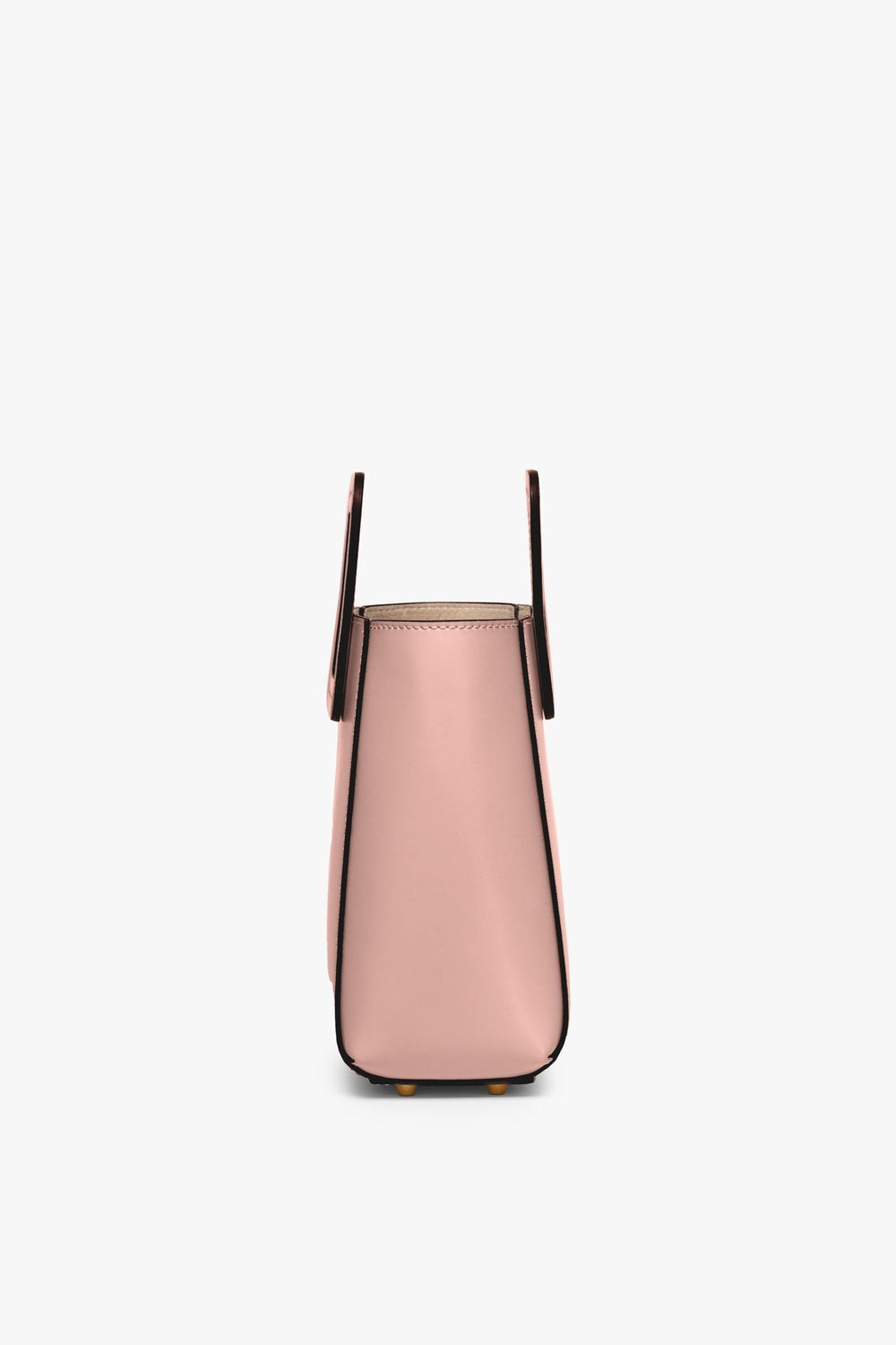 MINI SHIRLEY LEATHER BAG DARK BLUSH