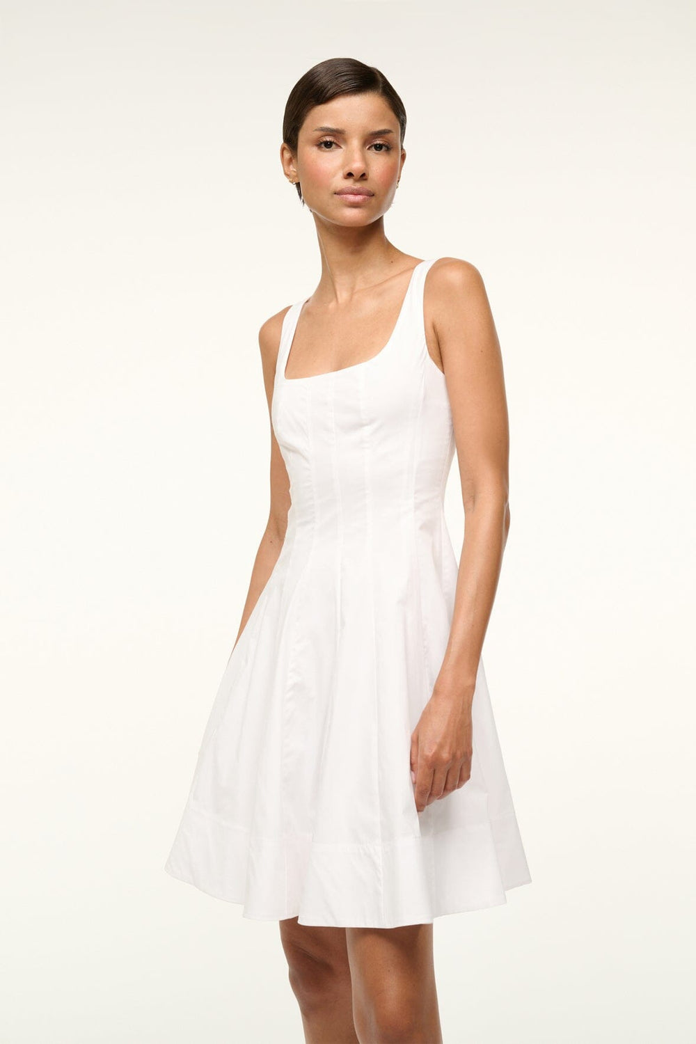 MINI WELLS DRESS WHITE