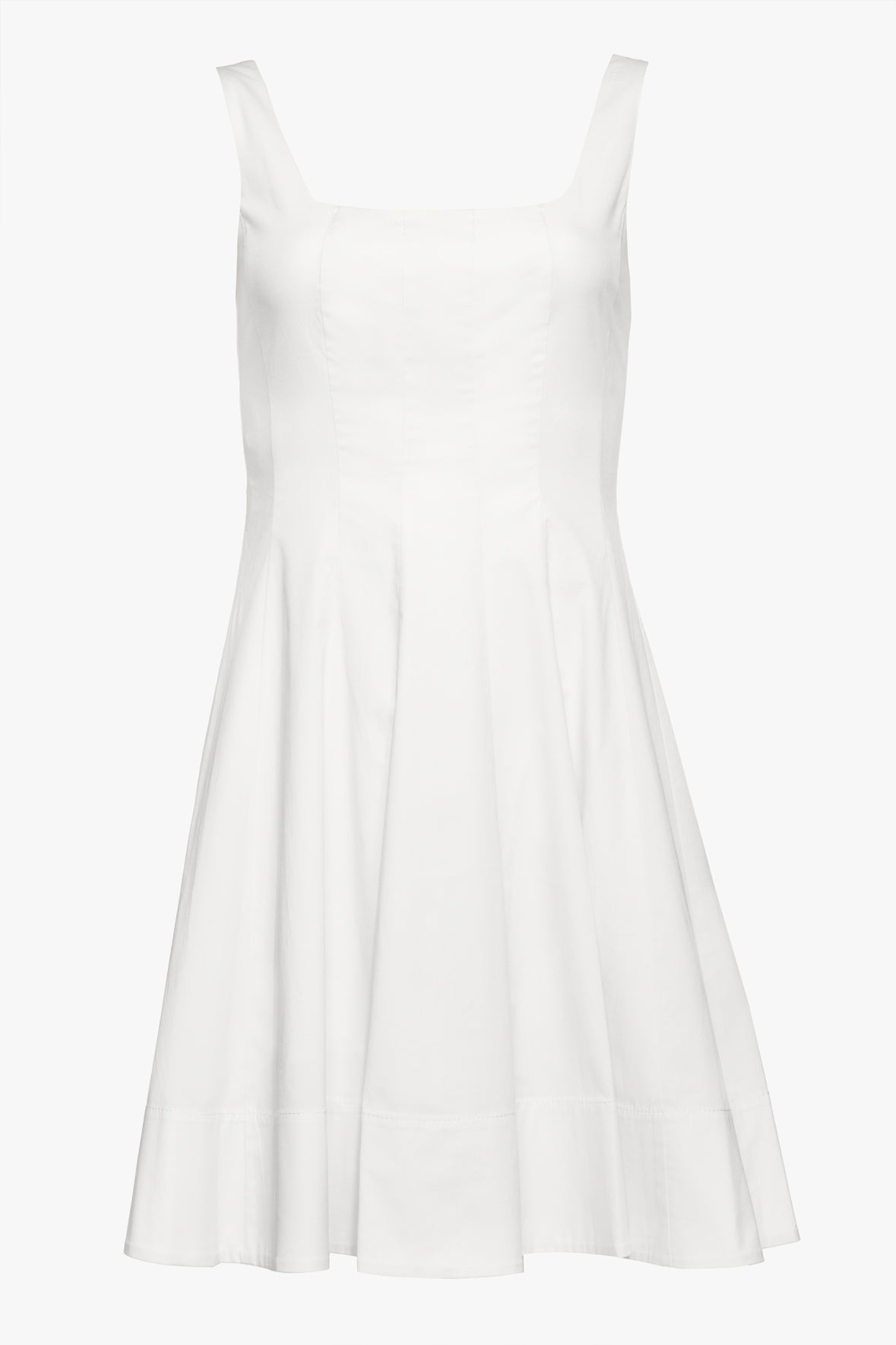 MINI WELLS DRESS WHITE