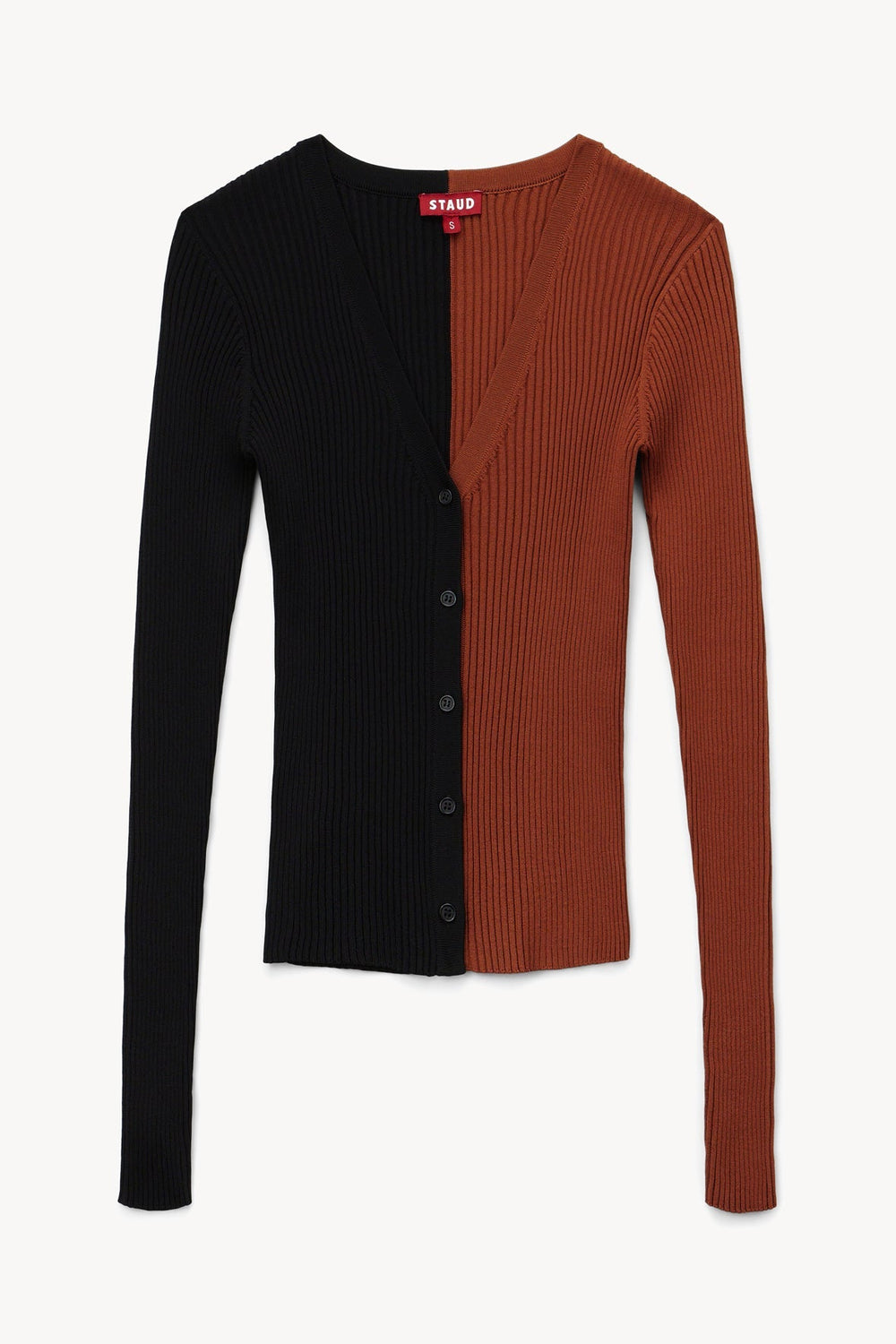CARGO SWEATER TAN BLACK