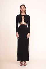 DELPHINE DRESS BLACK