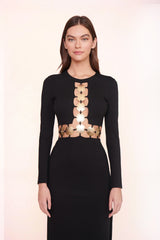 DELPHINE DRESS BLACK