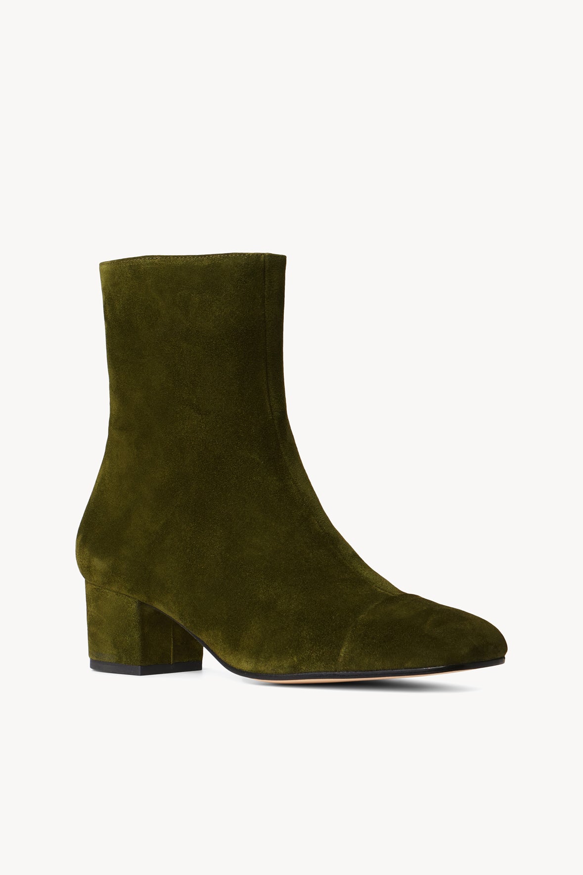 AIMEE SHORT BOOT OLIVE SUEDE