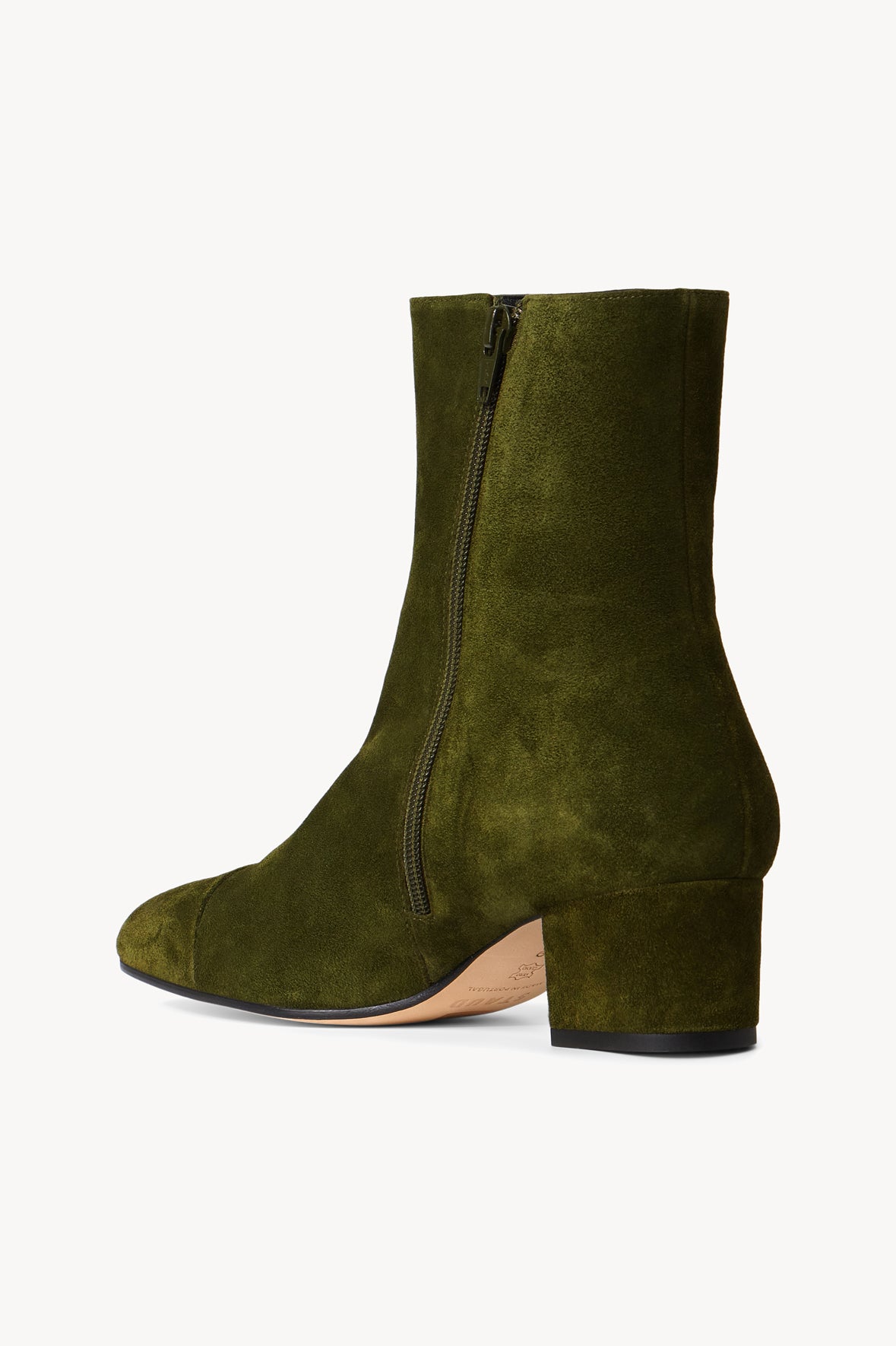 AIMEE SHORT BOOT OLIVE SUEDE
