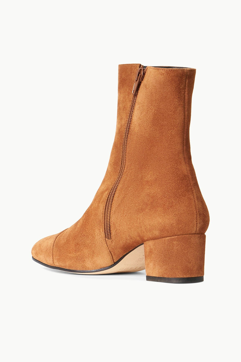 AIMEE SHORT BOOT TAN SUEDE