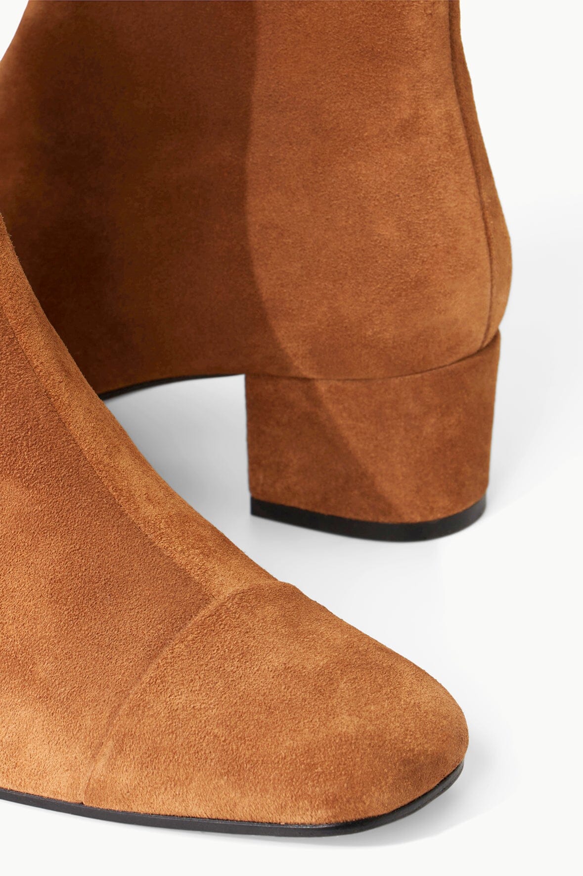 AIMEE SHORT BOOT TAN SUEDE