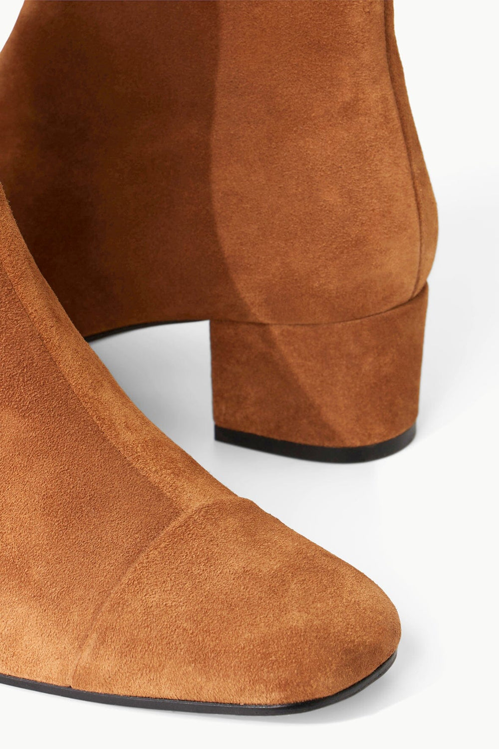 AIMEE SHORT BOOT TAN SUEDE