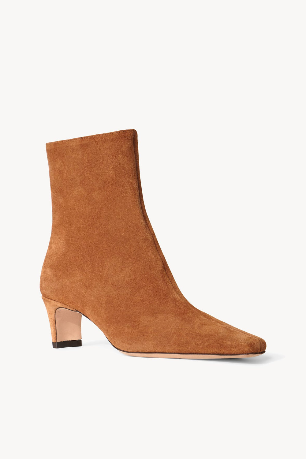 WALLY ANKLE BOOT TAN SUEDE
