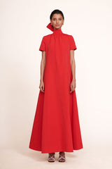 ILANA DRESS POINSETTIA