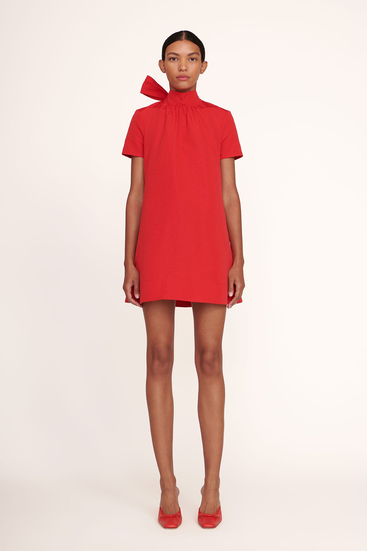 MINI ILANA DRESS POINSETTIA