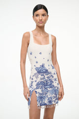 LE SABLE DRESS BLUE TOILE