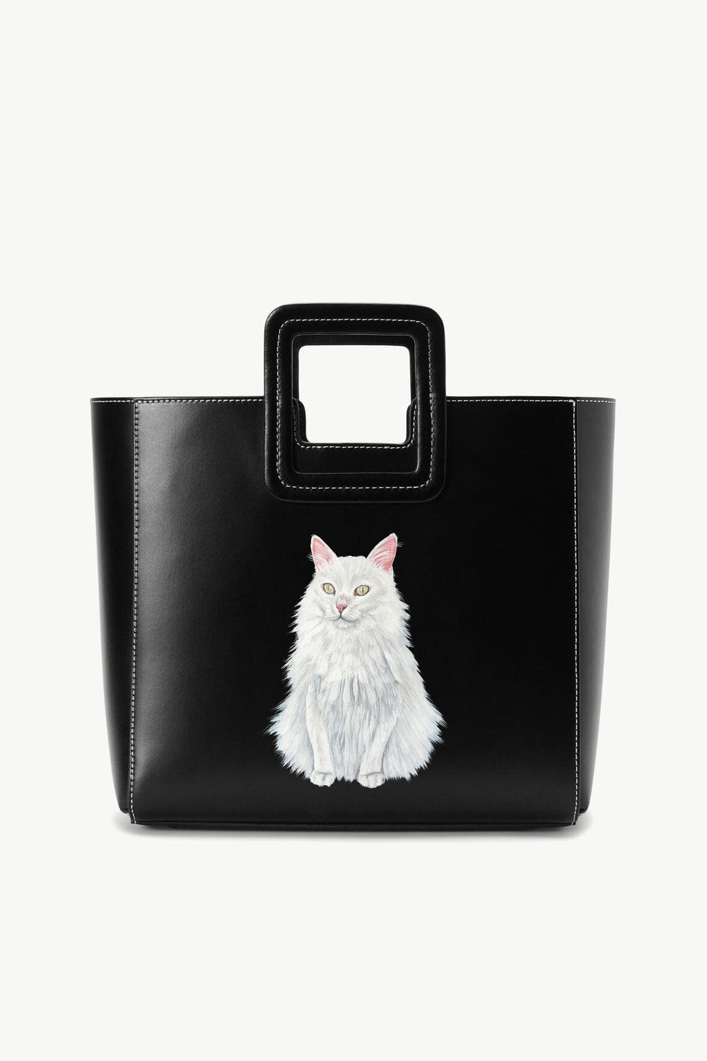 CUSTOM SHIRLEY LEATHER BAG BLACK