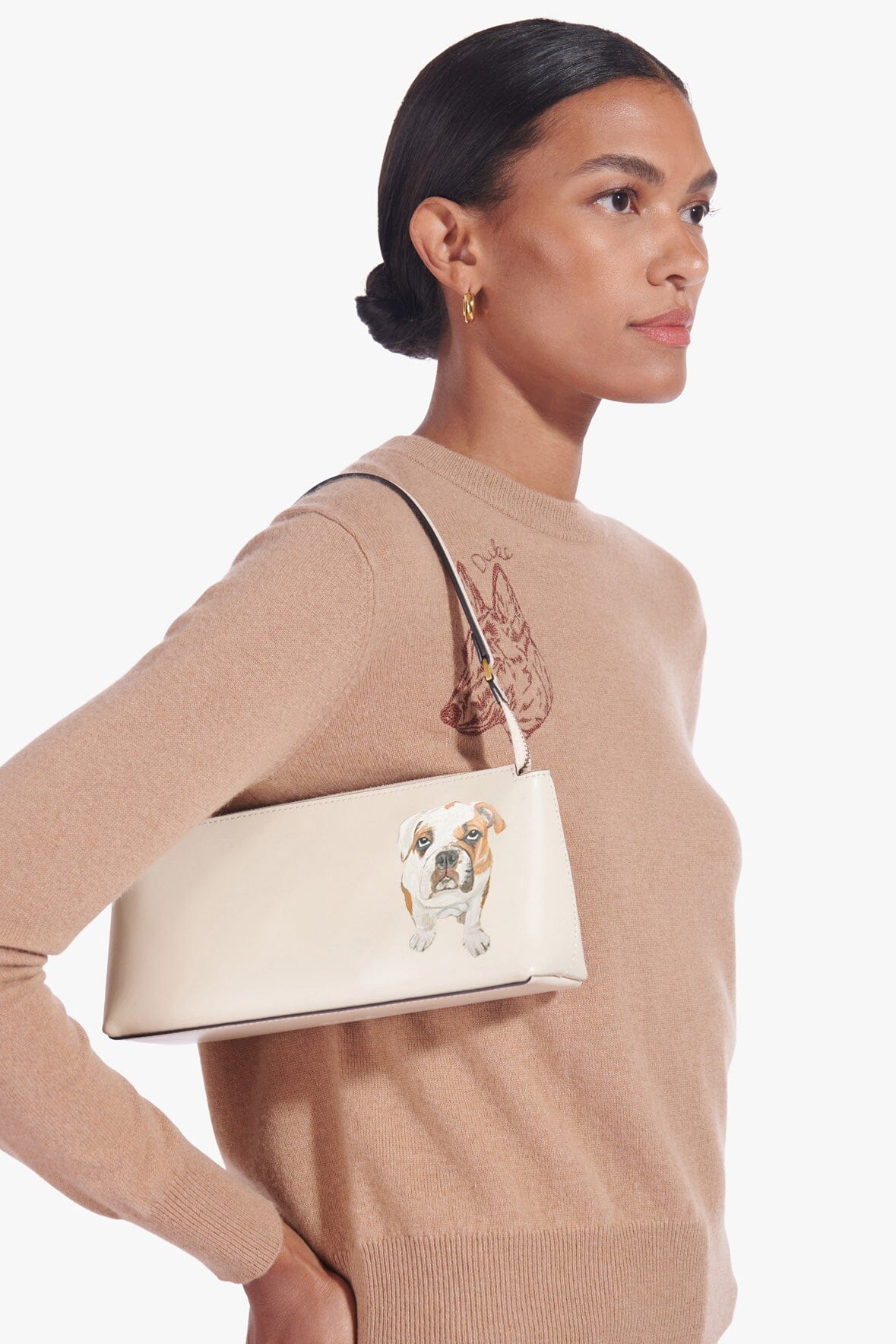 CUSTOM KAIA SHOULDER BAG CREAM
