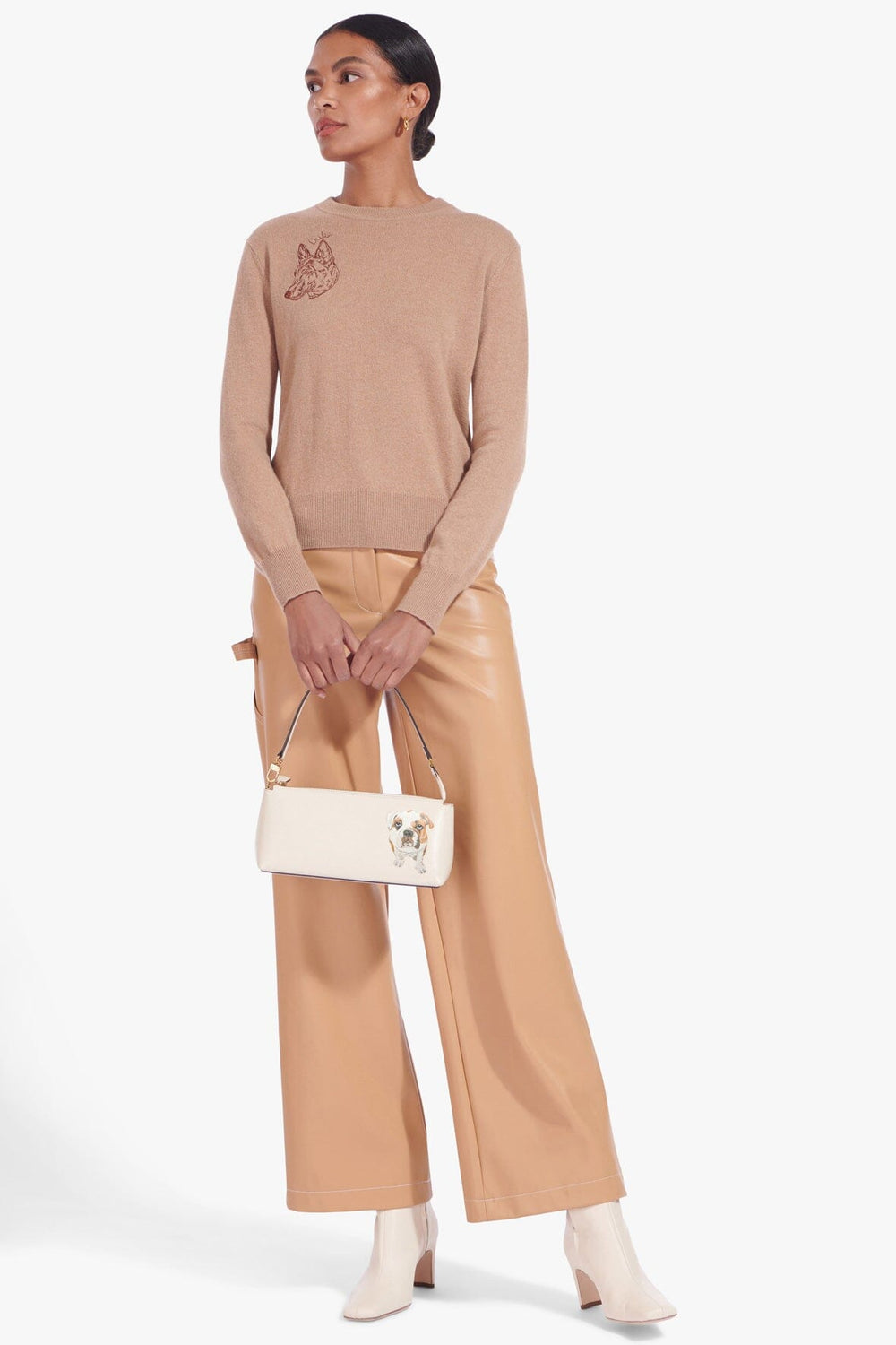 CUSTOM KAIA SHOULDER BAG CREAM