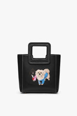 CUSTOM MINI SHIRLEY LEATHER BAG BLACK