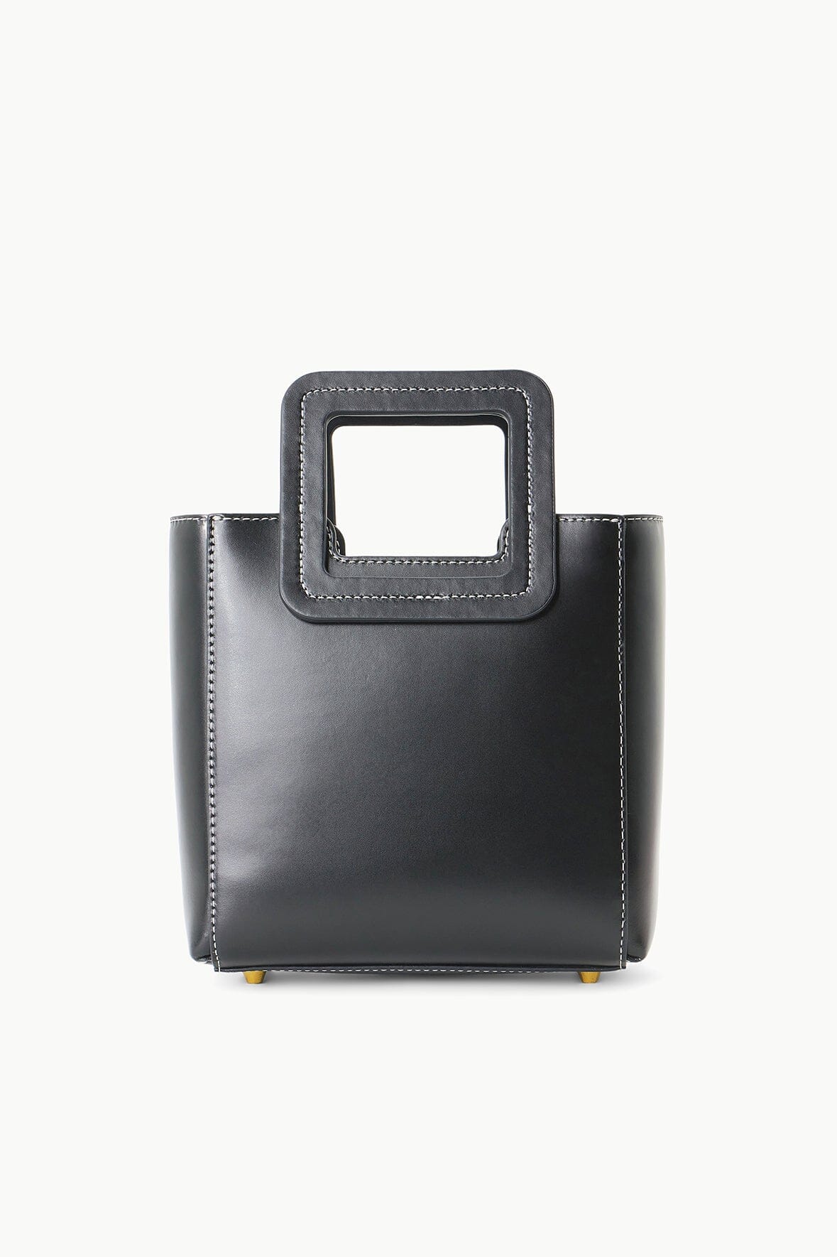 CUSTOM MINI SHIRLEY LEATHER BAG BLACK