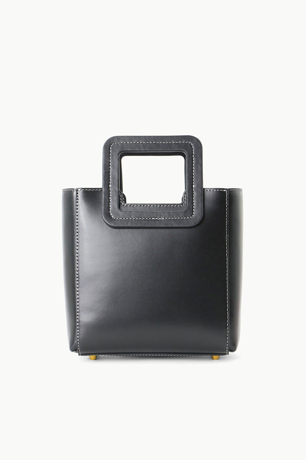 CUSTOM MINI SHIRLEY LEATHER BAG BLACK