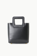 CUSTOM MINI SHIRLEY LEATHER BAG BLACK