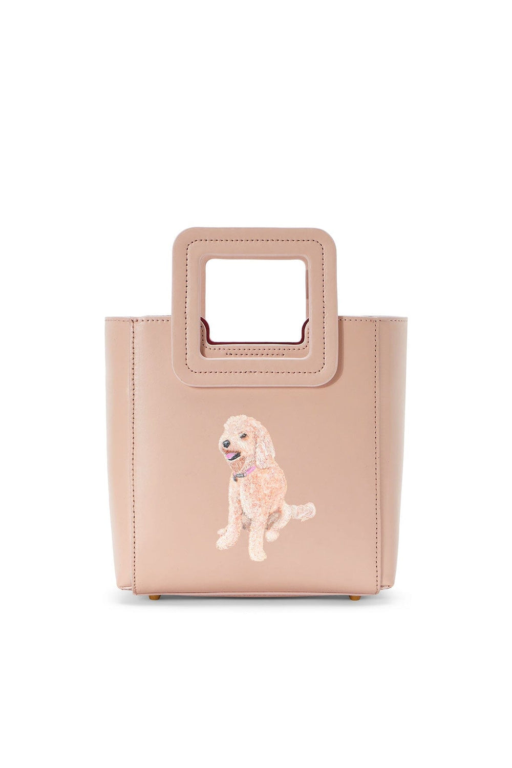 CUSTOM MINI SHIRLEY LEATHER BAG BLUSH