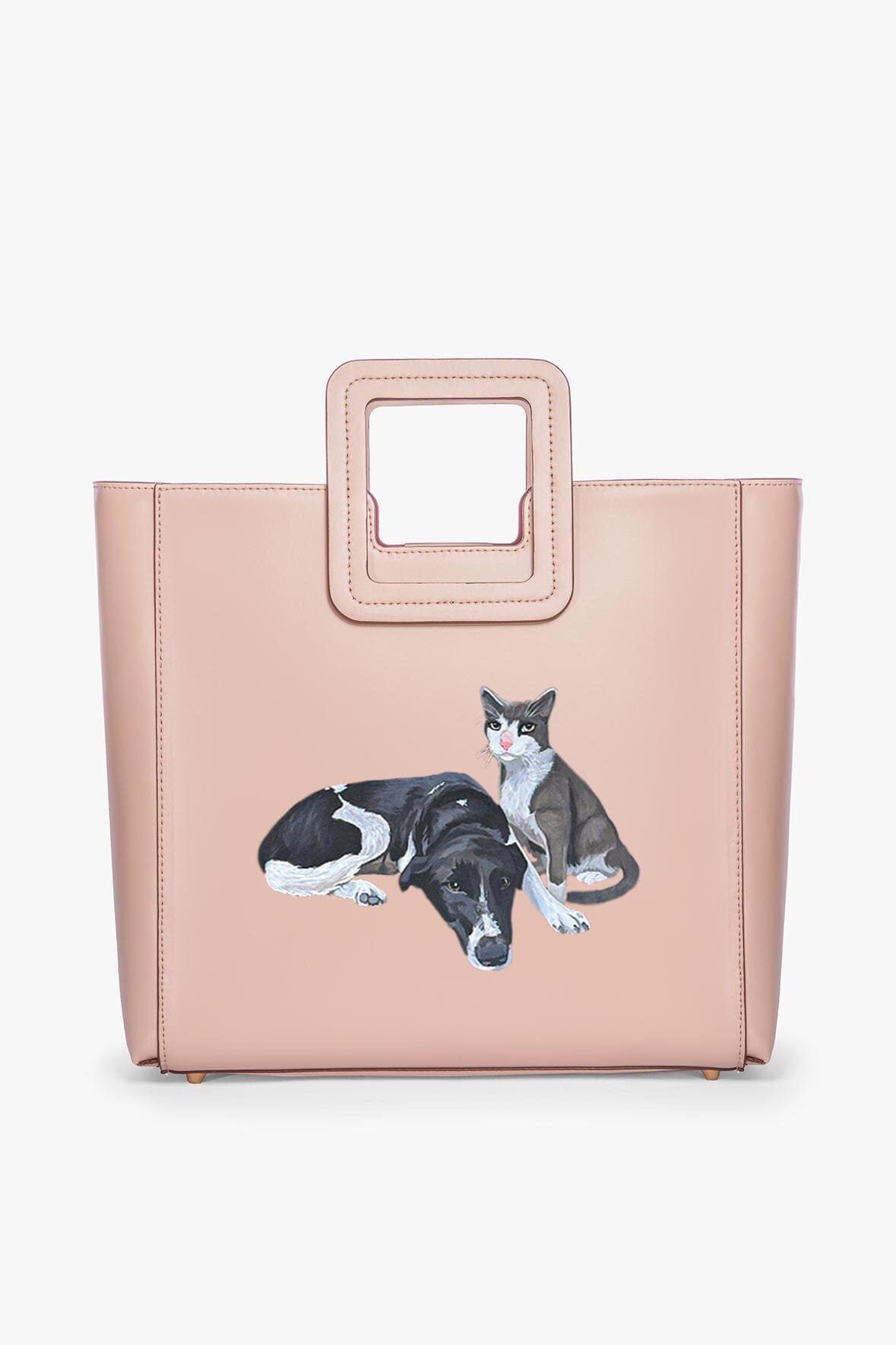 CUSTOM SHIRLEY LEATHER BAG BLUSH