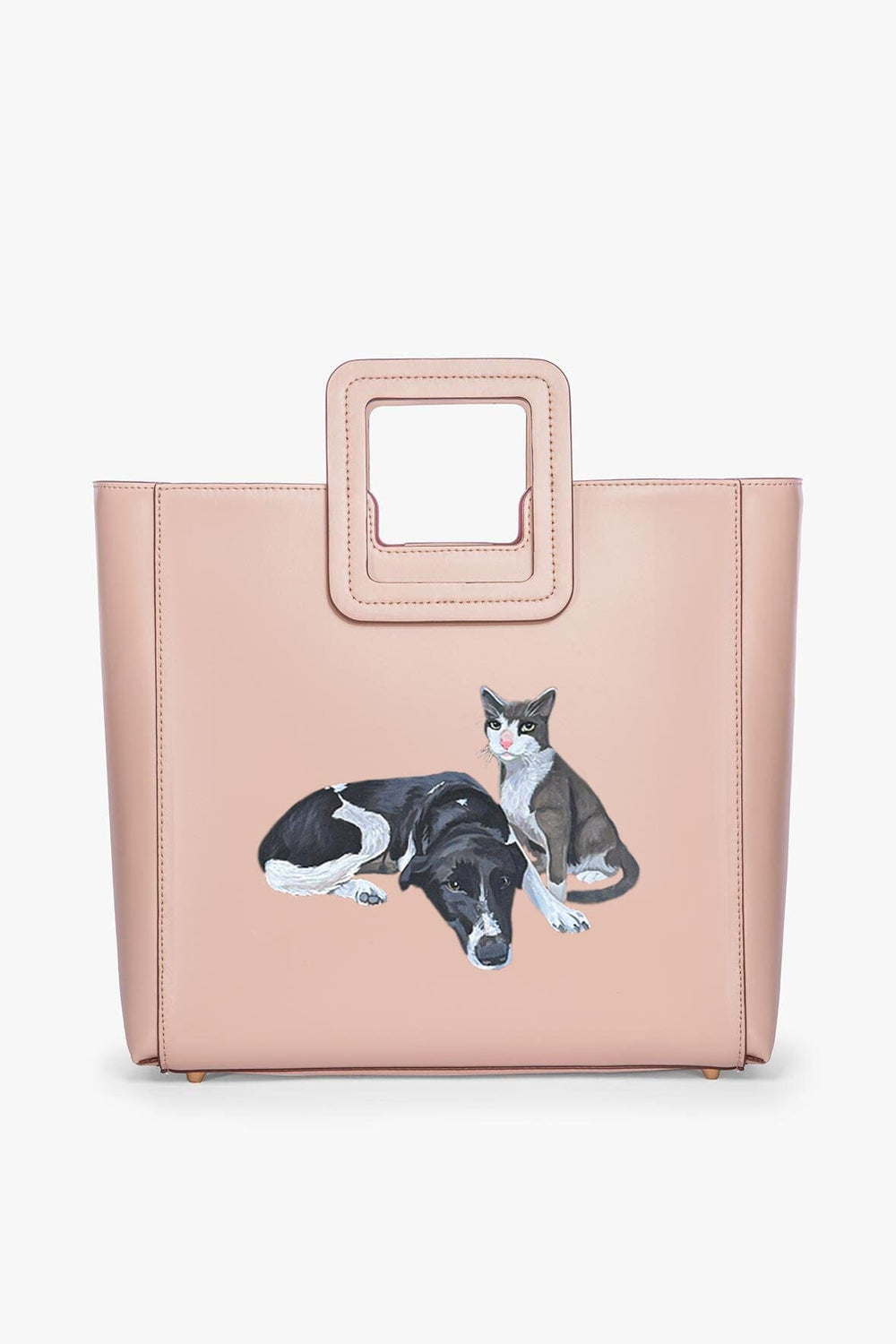 CUSTOM SHIRLEY LEATHER BAG BLUSH